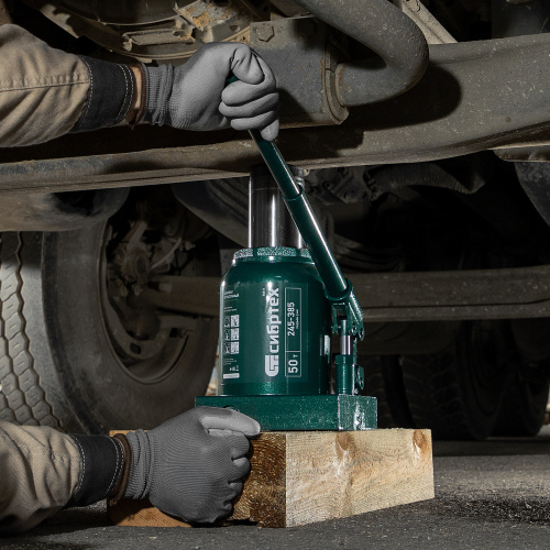 Домкрат гидравлический бутылочный, 50 т, 245-385 мм Сибртех по ценам производителя в Екатеринбурге с доставкой по всей России