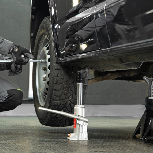 Домкрат гидравлический бутылочный, 4 т, h подъема 194-372 мм Matrix по ценам производителя в Екатеринбурге с доставкой по всей России