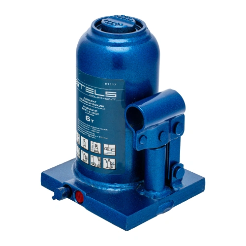 Домкрат гидравлический бутылочный телескопический, 6 т, H подъема 170-420 мм Stels по ценам производителя в Екатеринбурге с доставкой по всей России