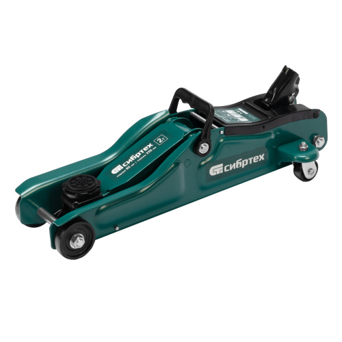 Домкрат гидравлический подкатной, 2 т, 85-330 мм, низкий подхват Сибртех по ценам производителя в Екатеринбурге с доставкой по всей России