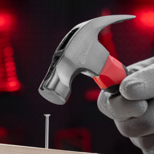 Молоток-гвоздодер мини, боек с магнитом, фибергласовая двухкомпонентная рукоятка, 250 г Matrix по ценам производителя в Екатеринбурге с доставкой по всей России