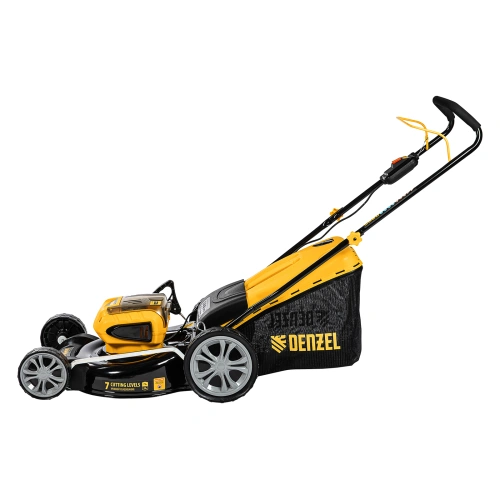 Газонокосилка аккумуляторная бесщеточная RLM450-36, Li-ion, 36 В, 4 Ач, 450 мм, травосборник 40 л Denzel по ценам производителя в Екатеринбурге с доставкой по всей России