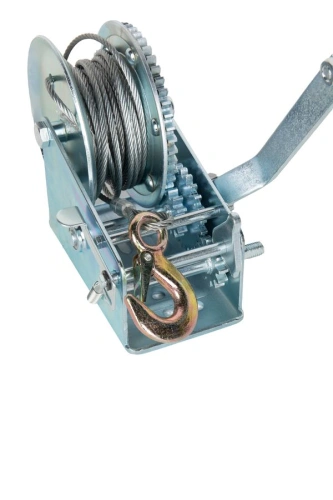 Лебедка ручная барабанная с тросом 1300кг  10м оцинкованная TOR FD по ценам производителя в Екатеринбурге с доставкой по всей России