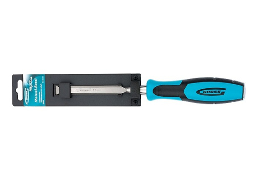 Долото-стамеска Piranha, 13 мм, двухкомпонентная эргономичная рукоятка Gross по ценам производителя в Екатеринбурге с доставкой по всей России