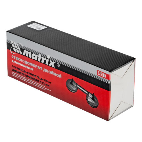 Стеклодомкрат алюминиевый двойной Matrix по ценам производителя в Екатеринбурге с доставкой по всей России