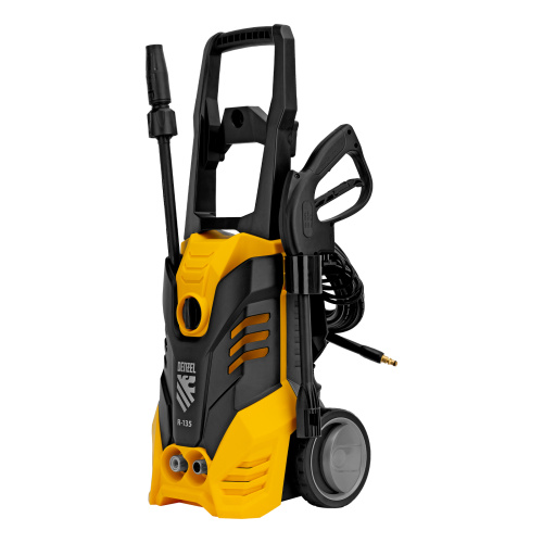 Моечная машина высокого давления R-135, 1800 Вт, 135 бар, 6 л/мин, колесная Denzel купить в Москве с доставкой по всей России | ProtosMarket.ru