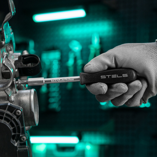 Набор торцевых головок с трещоткой, 1/2" и 1/4", 68 предметов Stels по ценам производителя в Екатеринбурге с доставкой по всей России