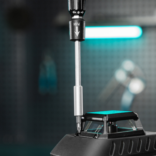 Отвертка с набором бит и торцевых головок для точных работ, гибкий привод, 48 шт, CrMo Gross по ценам производителя в Екатеринбурге с доставкой по всей России