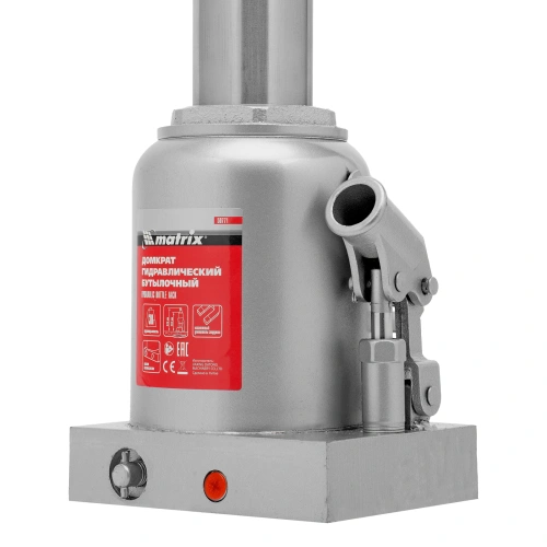 Домкрат гидравлический бутылочный, 30 т, h подъема 244-370 мм Matrix по ценам производителя в Екатеринбурге с доставкой по всей России