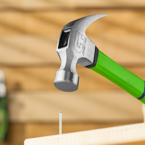 Молоток-гвоздодер, 450 г, фибергласовая обрезиненная рукоятка Сибртех по ценам производителя в Екатеринбурге с доставкой по всей России