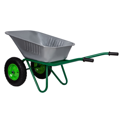 Тачка садово-строительная, 2-х колесная, усиленная, грузоподъемность 320 кг, объем 100 л по ценам производителя в Екатеринбурге с доставкой по всей России