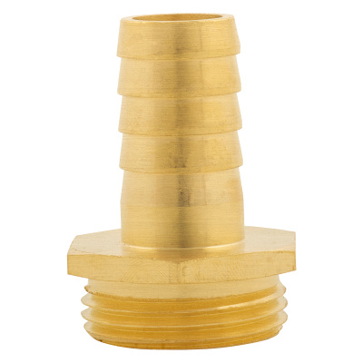 Штуцер для шланга 3/4" с наружной резьбой G1" Denzel по ценам производителя в Екатеринбурге с доставкой по всей России