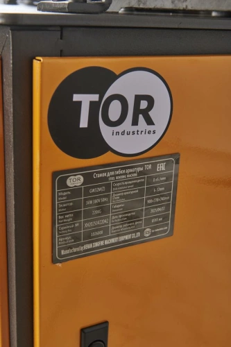 Станок для гибки арматуры 32/28мм 3кВт TOR GW32M по ценам производителя в Екатеринбурге с доставкой по всей России