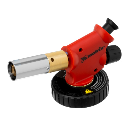 Профессиональная горелка на бутановый баллон, пьезоподжиг, расширенное сопло Matrix по ценам производителя в Екатеринбурге с доставкой по всей России