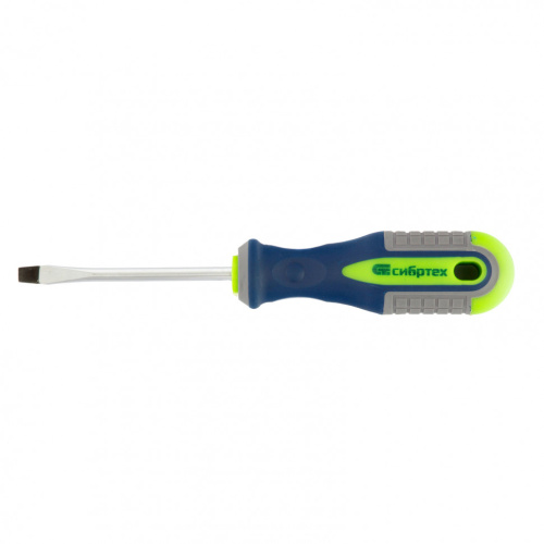 Отвертка, SL5 х 75 мм, CrV, трехкомпонентная рукоятка Сибртех по ценам производителя в Екатеринбурге с доставкой по всей России