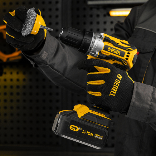 Щетка для дрели, 50 мм, Чашка, со шпилькой, нержавеющая витая проволока Denzel по ценам производителя в Екатеринбурге с доставкой по всей России