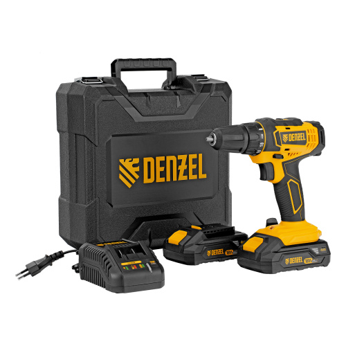 Дрель-шуруповерт аккумуляторная CDL-18-02BM, Li-Ion, 18 В, 2 аккумулятор Denzel по ценам производителя в Екатеринбурге с доставкой по всей России