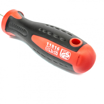 Отвертка Profi, SL5.5 х 125 мм, S2, двухкомпонентная рукоятка Matrix по ценам производителя в Екатеринбурге с доставкой по всей России