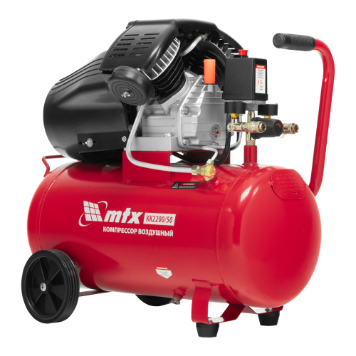 Компрессор воздушный КК-2200/50, 2,2 кВт, 350 л/мин, 50 л, прямой привод, масляный MTX по ценам производителя в Екатеринбурге с доставкой по всей России