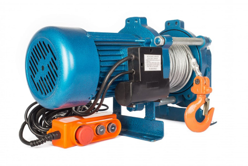 Лебедка электрическая  500 кг 100 м с канатом 380 В TOR KCD по ценам производителя в Екатеринбурге с доставкой по всей России