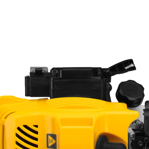 Триммер бензиновый DT-52E, 52 см3, неразъемная штанга, электростартер, состоит из 2 частей Denzel по ценам производителя в Екатеринбурге с доставкой по всей России