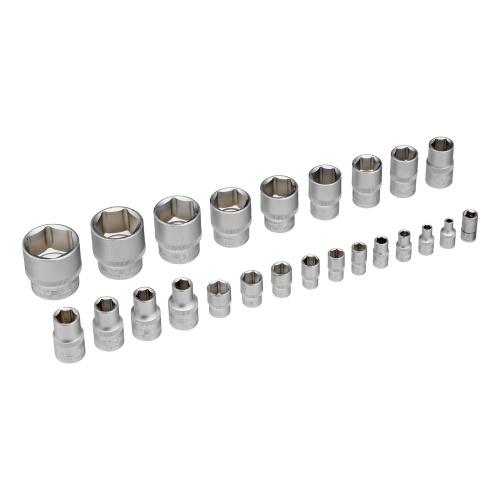 Набор инструментов, 1/2", 1/4", CrV, пластиковый кейс 76 предметов Stels по ценам производителя в Екатеринбурге с доставкой по всей России