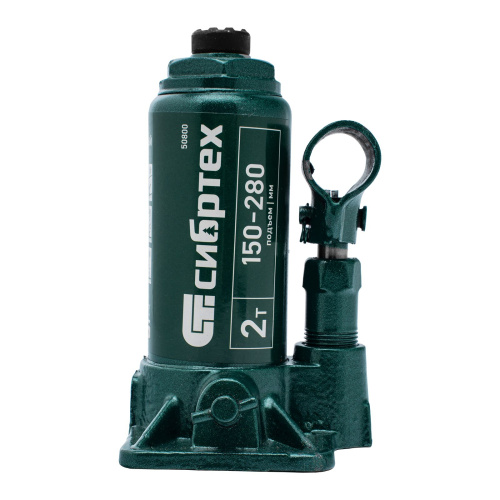 Домкрат гидравлический бутылочный, 2 т, 150-280 мм Сибртех по ценам производителя в Екатеринбурге с доставкой по всей России