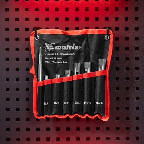 Набор ключей трубчатых торцевых 7 предметов Matrix по ценам производителя в Екатеринбурге с доставкой по всей России