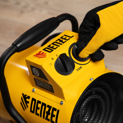 Тепловая пушка SFH-5000, 230 В, 260 м3/ч, вентилятор 3 режима, 3000/4500 Вт Denzel по ценам производителя в Екатеринбурге с доставкой по всей России