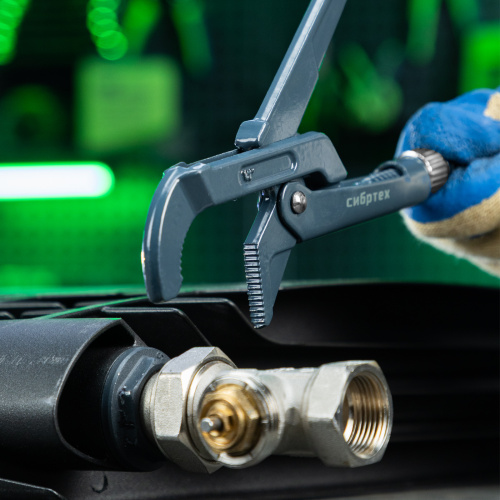 Ключ трубный рычажный КТР-0, 1/2", кованый, тип "B" Сибртех по ценам производителя в Екатеринбурге с доставкой по всей России