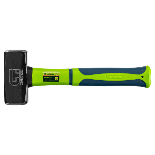 Кувалда, 1000 г, фибергласовая обрезиненная рукоятка Сибртех по ценам производителя в Екатеринбурге с доставкой по всей России