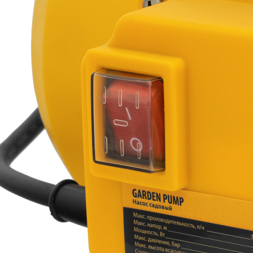 Садовый поверхностный насос GPL800Х, 800 Вт, 3200 л/ч, подъем 42 м, нержавейка Denzel по ценам производителя в Екатеринбурге с доставкой по всей России