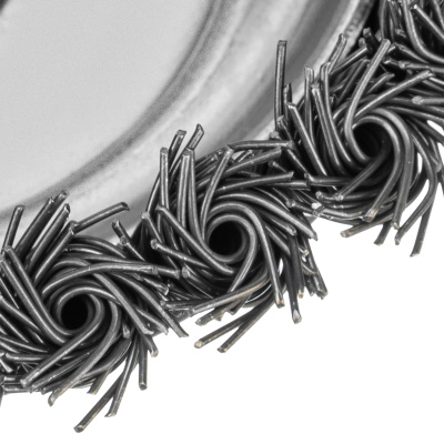 Щетка для УШМ, 150 мм, М14, "чашка", крученая проволока 0.8 мм Matrix по ценам производителя в Екатеринбурге с доставкой по всей России