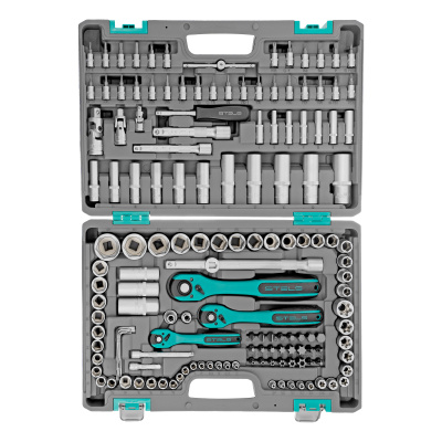 Набор инструментов, 1/4", 3/8", 1/2", Cr-V, S2, усиленный кейс, 151 предмет Stels по ценам производителя в Екатеринбурге с доставкой по всей России