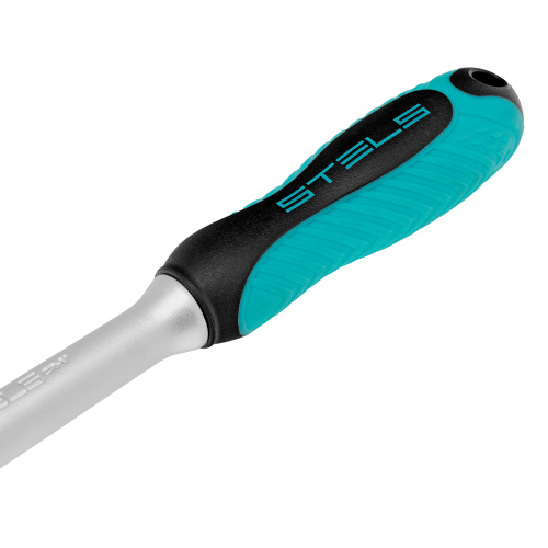 Ключ-трещотка шарнирный 1/4", СrV, 72 зуба, с быстрым сбросом, матовый хром Stels по ценам производителя в Екатеринбурге с доставкой по всей России