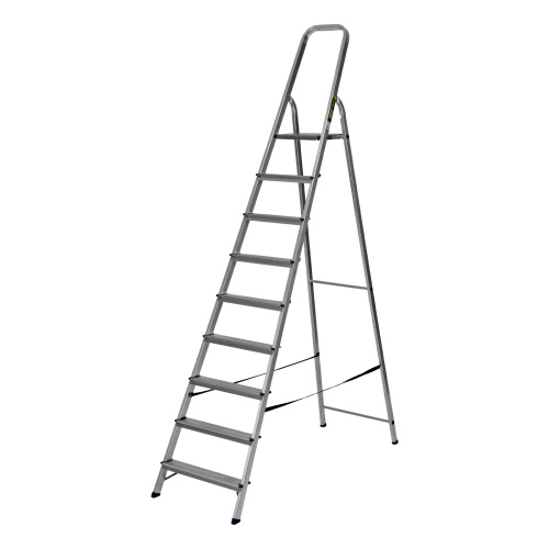 Стремянка, 9 ступеней, алюминиевая, Сибртех по ценам производителя в Екатеринбурге с доставкой по всей России