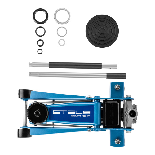 Домкрат гидравлический подкатной, быстрый подъем, 3 т, Quick, 130-465 мм, профессиональный Stels по ценам производителя в Екатеринбурге с доставкой по всей России