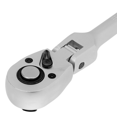 Ключ-трещотка шарнирный 1/2", СrV, 72 зуба, с быстрым сбросом, матовый хром Stels по ценам производителя в Екатеринбурге с доставкой по всей России