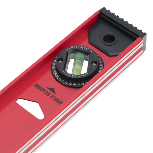 Уровень алюминиевый "Рельс", 800 мм, 3 глазка, усиленный Matrix по ценам производителя в Екатеринбурге с доставкой по всей России