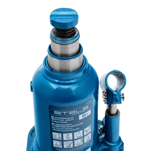 Домкрат гидравлический бутылочный телескопический, 8 т, подъем 180-410 мм Stels по ценам производителя в Екатеринбурге с доставкой по всей России