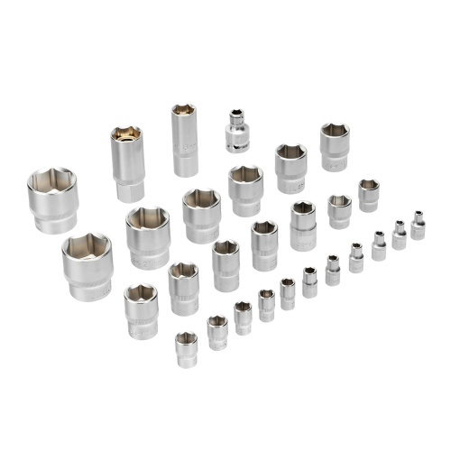 Набор инструментов, 1/2", 1/4", CrV, S2, пластиковый кейс, 82 предмета Denzel по ценам производителя в Екатеринбурге с доставкой по всей России