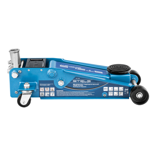 Домкрат гидравлический подкатной, быстрый подъем, 3 т, Quick, 130-465 мм, профессиональный Stels по ценам производителя в Екатеринбурге с доставкой по всей России