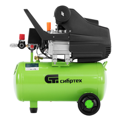 Компрессор воздушный КК-1100/22, 1, 1 кВт, 135 л/мин, 22 л, прямой привод, масляный Сибртех по ценам производителя в Екатеринбурге с доставкой по всей России