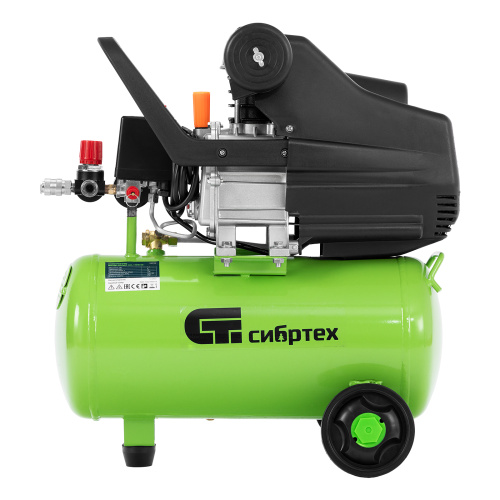 Компрессор воздушный КК-1100/22, 1, 1 кВт, 135 л/мин, 22 л, прямой привод, масляный Сибртех по ценам производителя в Екатеринбурге с доставкой по всей России