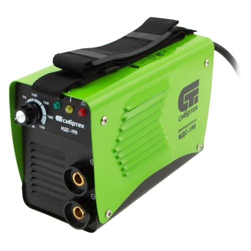 Аппарат инверторный дуговой сварки ИДС-190, 190 А, ПВ 80%, диаметр электрода 1.6-4 мм Сибртех по ценам производителя в Екатеринбурге с доставкой по всей России