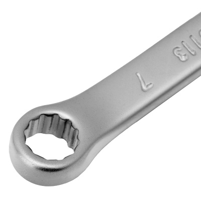 Ключ комбинированный, 7 мм, CrV, матовый хром Matrix по ценам производителя в Екатеринбурге с доставкой по всей России