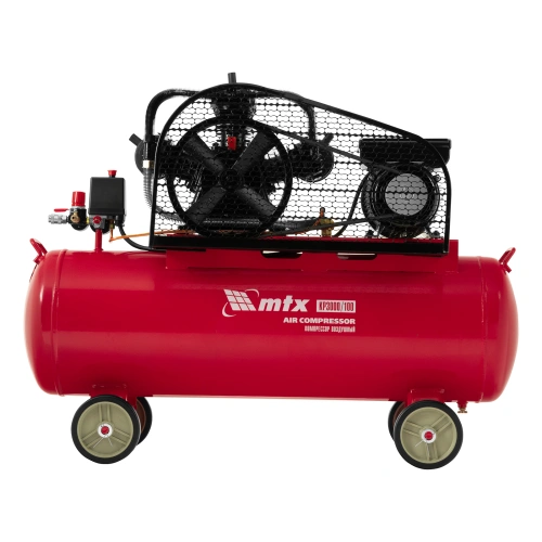 Компрессор воздушный ременный привод КР3000/100  3,0 кВт, 100 литров, 510 л/мин МТХ по ценам производителя в Екатеринбурге с доставкой по всей России