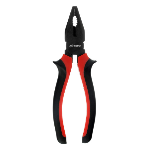 Плоскогубцы комбинированные Black Nickel, 180 мм, двухкомпонентные рукоятки Matrix по ценам производителя в Екатеринбурге с доставкой по всей России