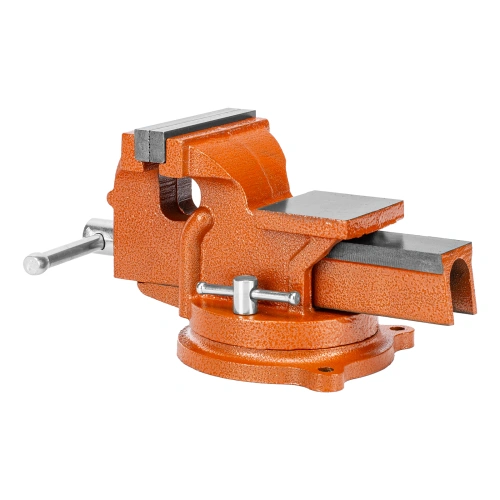 Тиски слесарные, 100 мм, поворотные, с наковальней Sparta по ценам производителя в Екатеринбурге с доставкой по всей России