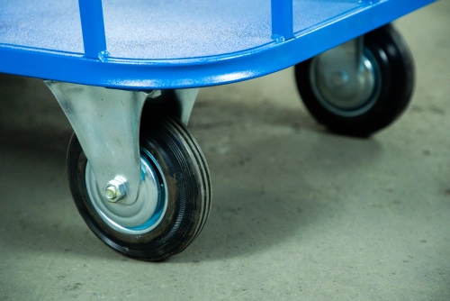 Тележка платформенная TOR ТП-МБ (600х1000) с бортами (колеса 160 мм) по ценам производителя в Екатеринбурге с доставкой по всей России